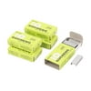 Office Metal Document Paper File Note Fasteners Staples Silver Tone 5000 Pcs