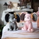thumbnail image 4 of Txlixc bebé dibujos animados elefante felpa juguete algodón tamaño grande animal felpa muñeca relajarse almohada Txlixc  moda, 4 of 9
