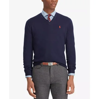 Polo Ralph Lauren ネイビー ケーブルニット XXL Polo Ralph Lauren Men's Cable Knit Pullover Sweater Navy Blue