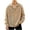 Coffee sweatshirt for men #2, variant on Camp Collar Shirt Men Lapel Button Front Blouse Casual Chest Pocket Loose Fit Long Sleeve Daily Tops with Relaxed Curved Hem Design Black,L