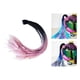 thumbnail image 4 of Casco s Decoración , Decoración del cabello, 55 cm Rampa de degradado punk Motocros rizada Cabello negro Sunnimix cola de caballo peluca de pelo, 4 of 7