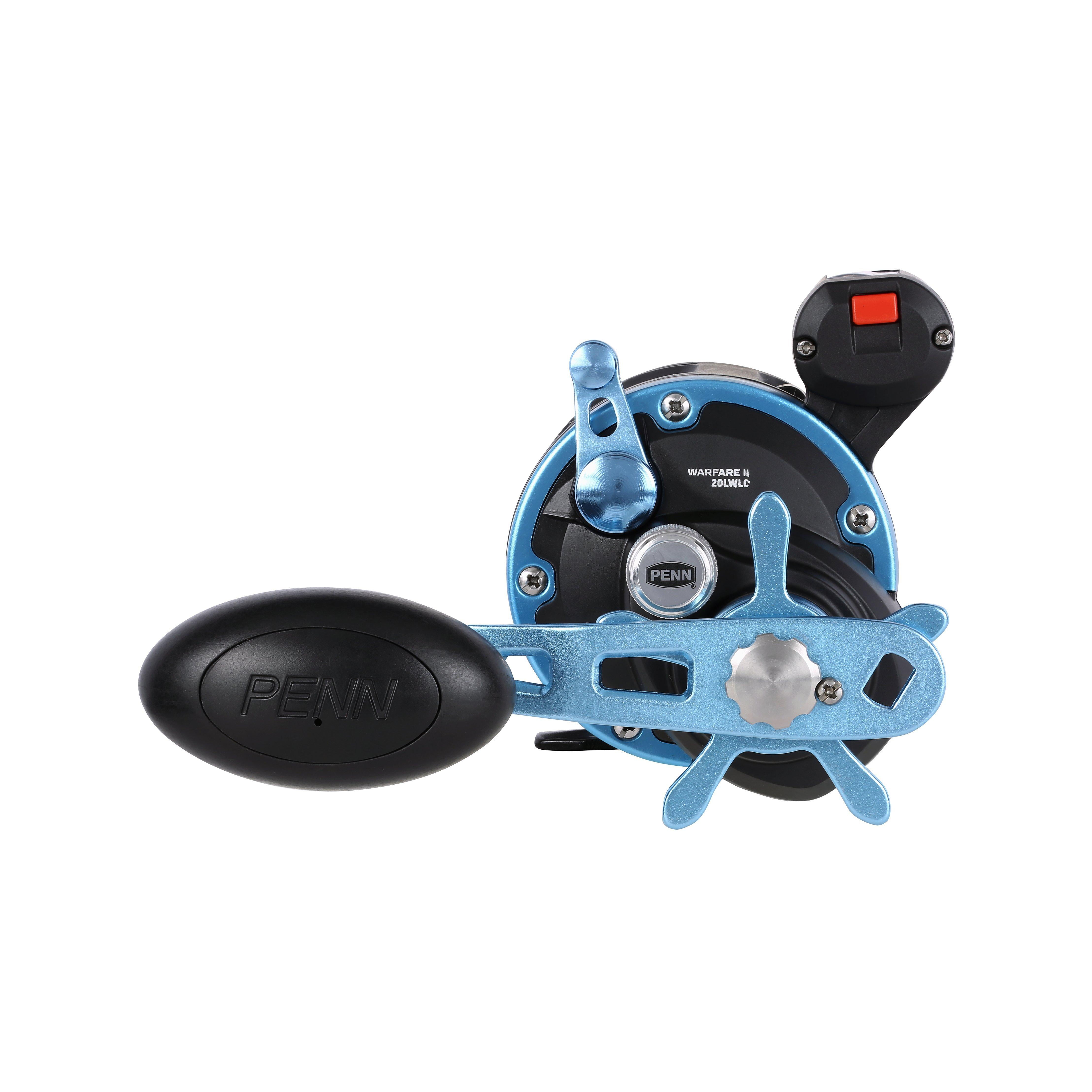 PENN Warfare II Level Wind Conventional Fishing Reel, Right-Handed, 20 Size Reel