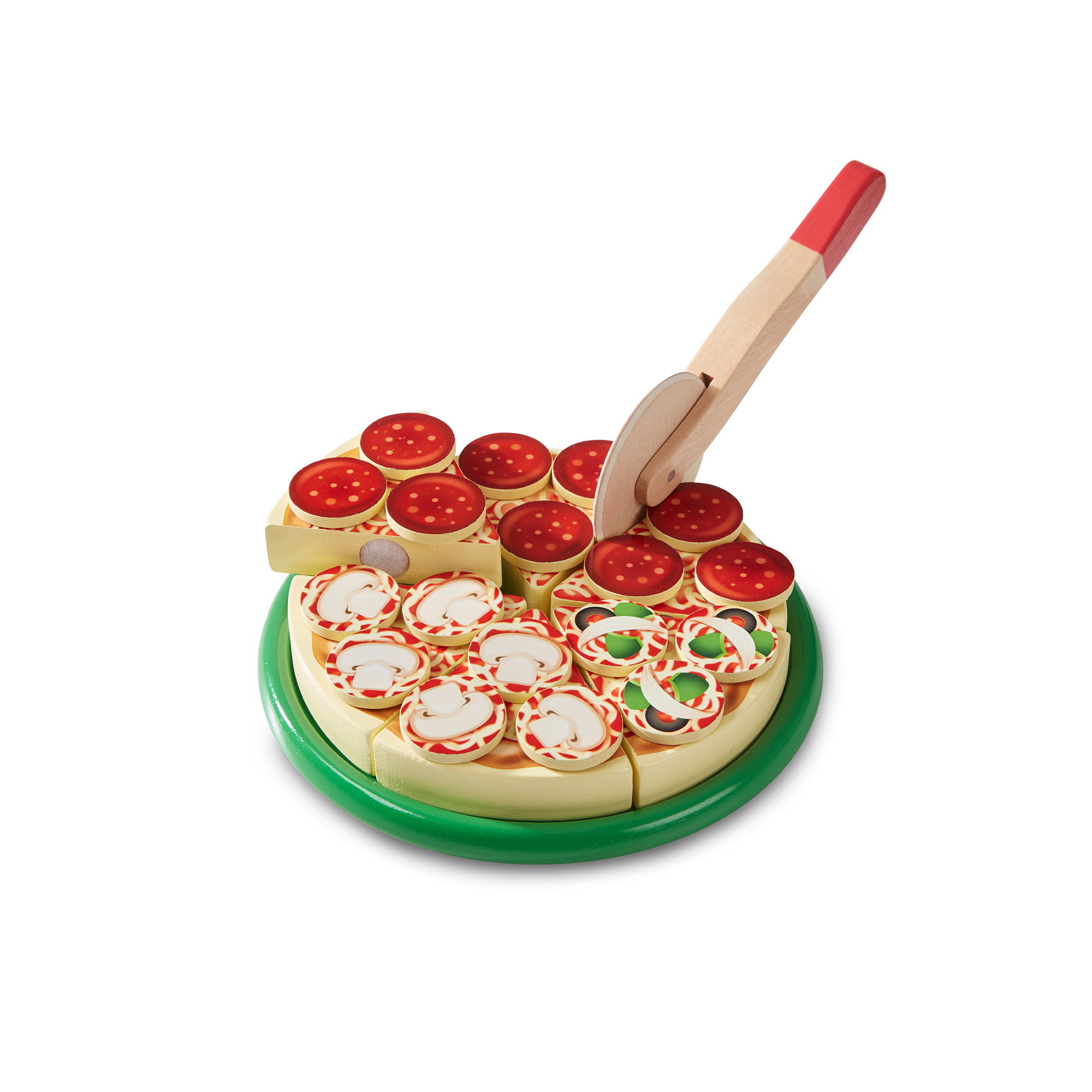 Melissa /& Doug Wooden Pizza Toy for sale online