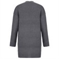 thumbnail image 6 of Scyoekwg Long Cardigans for Women Lightweight Fashion Woman Long Sleeve T-Shirt Autumn Sweater Cardigan Solid Blouse Tops Fall Clothes Gray XXL, 6 of 9