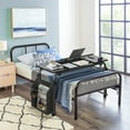 thumbnail image 3 of Mesa para Cama con Ruedas Ajustable - Escritorio Móvil de 120 cm con Altura y Longitud Regulables de 32 a 47 Pulgadas - Superficie Inclinable en 5 Posiciones y Estructura de Acero con Acabado Negro, 3 of 8