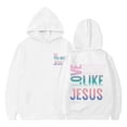thumbnail image 4 of JAJAHO Boys Girls Hoodies Jesus Letter Printed Kids Long Sleeve Hooded Sweatshirts Loose Fit Pullover Tops 2-13Y, 4 of 4