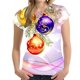 thumbnail image 1 of Camiseta navideña para mujer, camisetas de manga corta con cuello redondo 3d para niñas, moda de Corea, camisetas de Navidad para mujer, ropa de gran tamaño para mujer 2024, 1 of 5