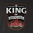 thumbnail image 3 of King Of Backyard BBQ Tee, 3 of 3