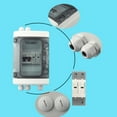 thumbnail image 3 of IP65 Waterproof Distribution Box Circuit Breaker with DC 500V MCB Isolation Switch and Circuit Protector for Outdoor, 3 of 8