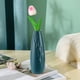 thumbnail image 1 of Fiudx Decoración del hogar Jarrón de imitación de plástico esmaltado, arreglo floral para sala de estar, decoración de mueble de TV, decoración de flores secas, maceta, utensilio para flores, 1 of 6