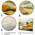 thumbnail image 3 of Designart "Yellow And Green Pastoral Bold horizon IV" Modern Canvas Art Print, 3 of 5