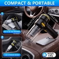thumbnail image 4 of YIKEXINCHEN Handheld Car Vacuum Cleaner Cordless，4-in-1 Portable Mini Household Compact Vacuum Cleaner with 7 Attachments for Car, 4 of 9
