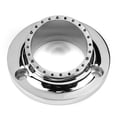 thumbnail image 2 of Krator ATV UTV Embout d'Échappement Silencieux Puissance Chrome Poli Compatible avec 2004-2011 Yamaha Rhinocéros 450, 2 of 9