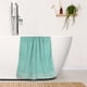 thumbnail image 5 of Juego de toallas de baño REGALWOVEN Pack de 2, toallas de baño suaves y altamente absorbentes, toallas de secado rápido para el cuerpo, azul-1 28' x 56', 5 of 7