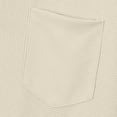 thumbnail image 7 of BRGZLK Mens Quarter Zip Blouses Summer 2026 Casual Color Block Waffle Knit Moisture Wicking Tops Short Sleeve Turn-Down Collar Dressy Golf Shirts Khaki M, 7 of 7