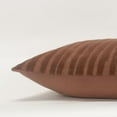thumbnail image 3 of Rizzy Home Brown 14"X26" Transitional EmbroideRed Poly Filled Throw Pillow, 3 of 5