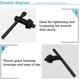 thumbnail image 3 of Universal Drill Chuck Wrench 4/6/10/13/16/20mm Drill Chuck Wrench Compatible with Drill Chuck (6pcs), 3 of 5