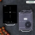 thumbnail image 3 of Pemberly Row 11inch Portable Single-Burner Induction Cooktop - w/ Handle - Black, 3 of 12