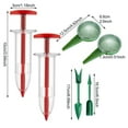 thumbnail image 6 of Opvise Premium Mini Seeder Kit - Compact Hand Sowing Tool for Gardening, Lightweight Durable Plastic Planter Accessories with Ergonomic Design B, 6 of 8