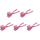 thumbnail image 1 of Clip para hacer bolas de nieve en forma de oso juguete de lucha de invierno para niños rosa, 1 of 6