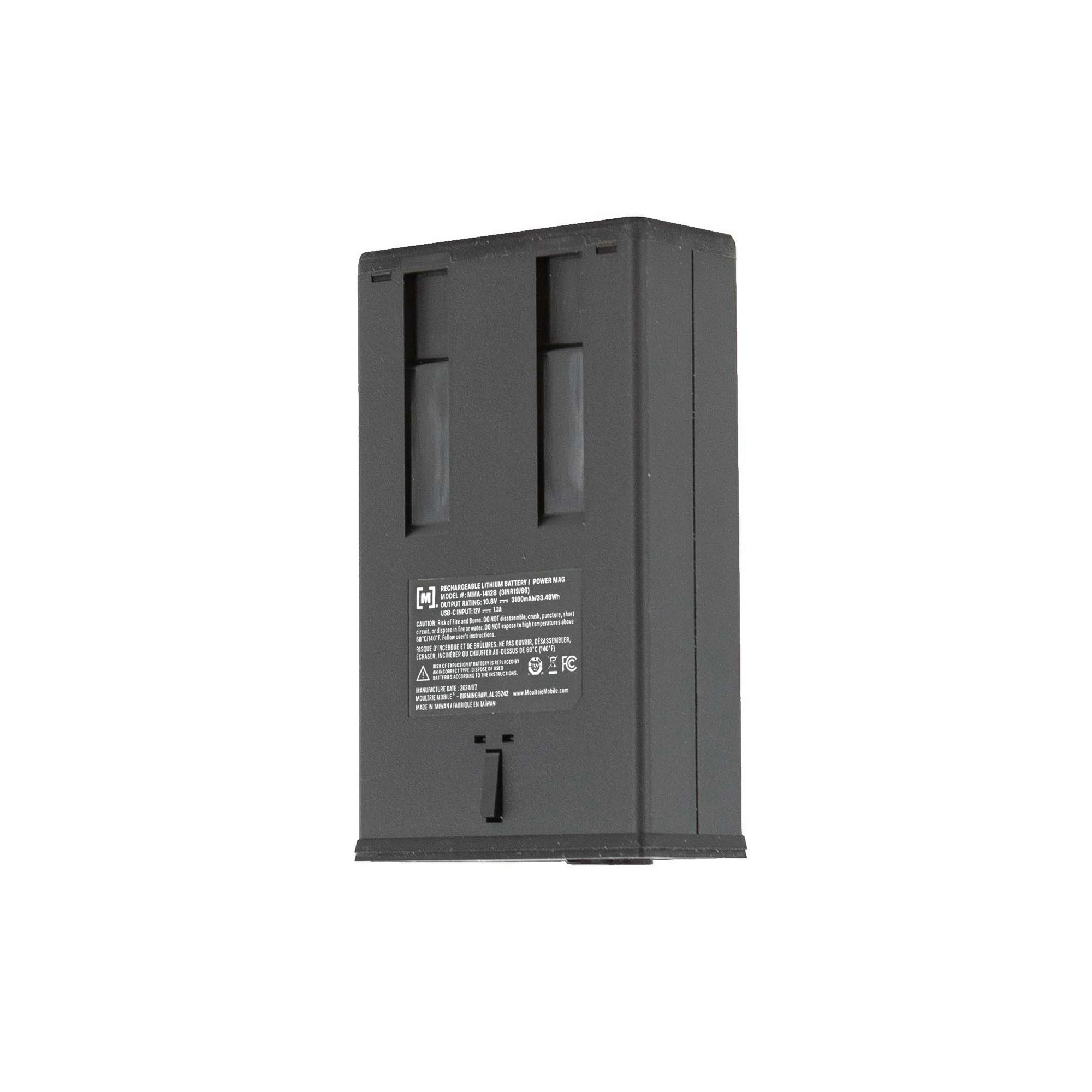 Moultrie Power Mag Battery Pack for Edge Series Cell Trail Cameras – 3100mAh – Trail Camera Battery