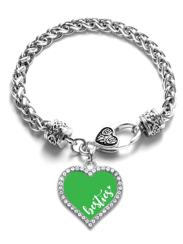 Friends Word BFF Best Friend Bestie Gift Dangle Charm for European Bead Bracelet 