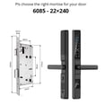 thumbnail image 1 of Waterproof Smart Door Lock Fingerprint APP Password RFID Card Keyless Digital Electronic Lock Aluminum/s Sliding ,Easy Installation, 1 of 6