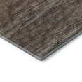 thumbnail image 4 of Addison Rugs Mayfield Washable Transitional Horizontal Bars Brown Runner Rug, 2'3" x 7'6", 4 of 5
