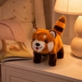 thumbnail image 6 of Plush Raccoon Toy Green Electric Stuffed Animal Raccoon Doll Interactive Play Gift For Kids 1 Piece, 6 of 6
