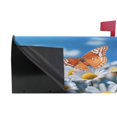 thumbnail image 4 of Ryvnso Mailbox Cover Magnetic Butterfly Daisy Flower Mailbox Wrap Large Size 25.5x21 Inch, 4 of 8