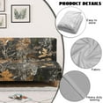 thumbnail image 4 of Xoenoiee Hunting Camo Pattern Armless Futon Cover Super Stretch Jacquard Futon Sofa Bed Slipcover with Non-Slip Elastic Bottom, Universal Sofa Mattress Covers Full Queen Size, 4 of 7