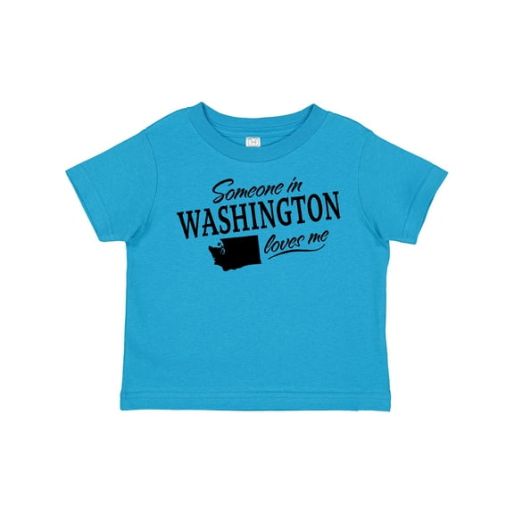 Inktastic Someone in Washington Loves Me Boys or Girls Toddler T-Shirt