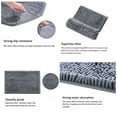 thumbnail image 2 of Chenille Bathroom Carpet Coarse Wool Shower Mat Machine Wash Soft Microfiber 20x32 Inch For Bathroom, Kitchen, Bedroom, Etc, 2 of 17