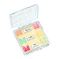 thumbnail image 5 of Almencla Dollhouse Butterfly Mini Figurine Miniatures Toy DIY Crafts Hair Clip Accessories Funny Shinning Colorful Fairy Garden Ornament 6pcs, 5 of 8