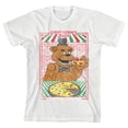 thumbnail image 4 of Bioworld Five Nights at Freddy's Fazbear's Pizza Fast Delivery Ad Layout Screen Print on White-XS, 4 of 5