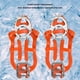 thumbnail image 5 of Wosthever Crampones de 18 Zapatos Crampones Cubiertas de zapatos de acero inoxidable Garra de nieve Crampones de hielo Deportes de nieve No. 4, 5 of 6