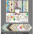 thumbnail image 3 of Inkdotpot Summer Theme Collection Double-Sided Scrapbook Paper Kit Cardstock 12"x12" Card Making Paper Pack With Sticker Sheet - 16 Pages - Multicolor, 3 of 4