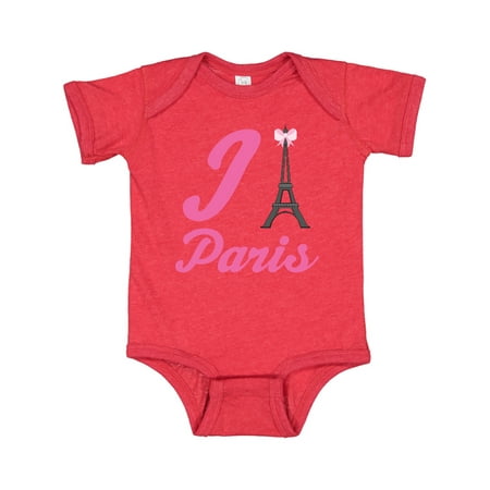 

Inktastic I Love Paris Eiffel Tower Gift Baby Girl Bodysuit