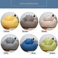 thumbnail image 5 of Extra Large Bean Bag Chairs Sofa Cover Indoor Lazy Lounger For Adults Kids, 5 of 5