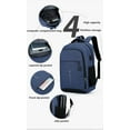 thumbnail image 4 of Men's Waterproof Backpack Ultra Lightweight Back Bag for Men Backpack Book Bag Men's Stylish Backpack 15.6" Notebook Backpack, 4 of 5