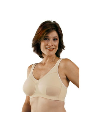 Classique 779 Post Mastectomy Fashion Bra-White/Skin-44B