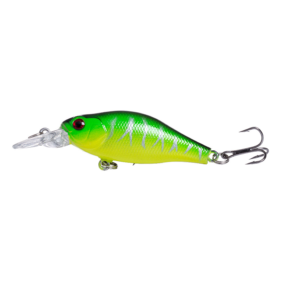 HENGJIA Fishing Lures Shallow Deep Diving Swimbait Crankbait Fishing Wobble Hard Baits Plopper Fishing Lure for Bass Trout Freshwater and Saltwater
