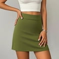thumbnail image 2 of UJNDER Women's Athletic Skirt For Running Tennis Workout High Waisted Lightweight Comfortable Stretchy Sports Army Green M, 2 of 7