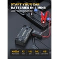 thumbnail image 3 of Batería Jump Starter AVAPOW 4000A Peak para coche, 12 V, 10 L, diésel, 3 of 6