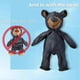 thumbnail image 5 of Unbreakable Bear Dog Toy, 2025 New Unbreak Bear, Unbreaka Bear for Aggressive Chewers, Indestructible Bear Dog for Heavy Chewers Large Dogs Large blue denim beggar bear + [pet toy squeaker sound] 30cm, 5 of 5