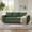 Green, variant on Christopher Knight Home 80.7" Modern 3-seater Chenille Upholstered Sofa Couch with Wide Arms, Green