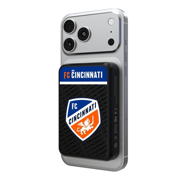FC Cincinnati 5000mAh Wireless Mag Power Bank