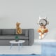 thumbnail image 2 of Figura decorativa de resina de un gato , ideal para sala de estar, dormitorio, entrada, estantería, mesa, centro de mesa o como adorno de es, 2 of 8
