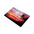 thumbnail image 2 of CADecor Sunset Birds at Rebak Island Door Mat Home Decor, Palm Tree Indoor Outdoor Entrance Doormat 23.6x15.7 Inches, 2 of 2