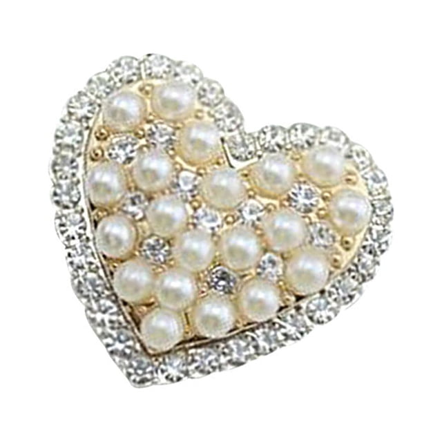 IDEANATEGRATE Fragancia Para Con Clip Decorativo Corazón De Y Rhinestone Fácil Y Duradero